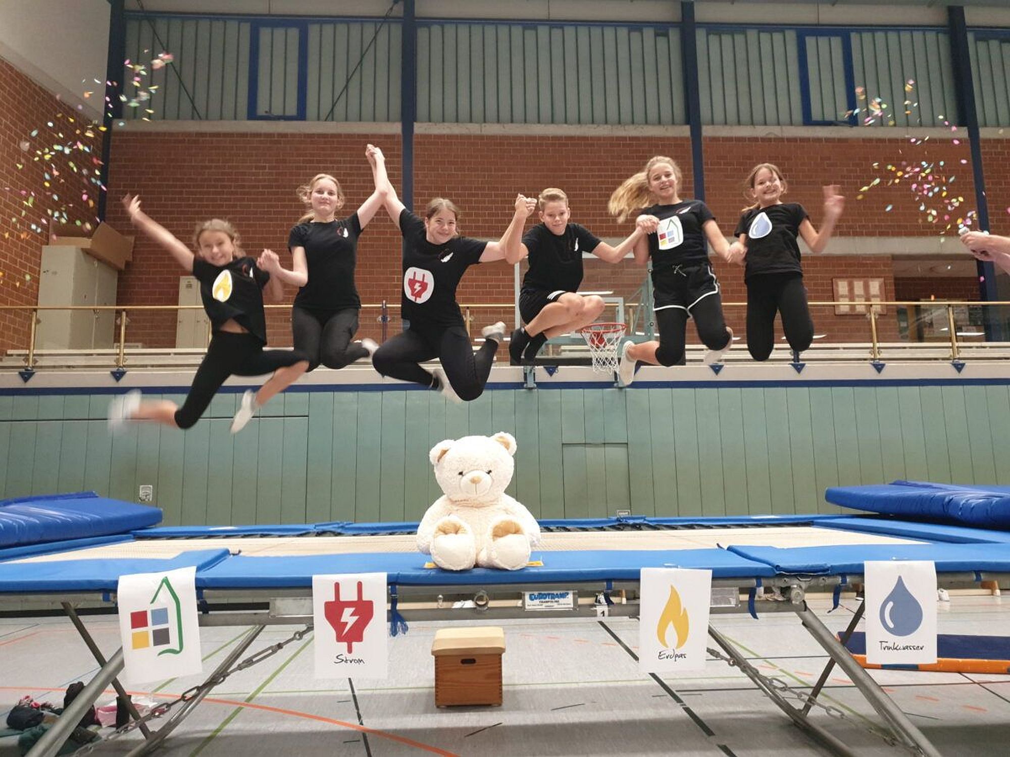Trampoliner gewinnen den 4. Platz beim Fotowettbewerb