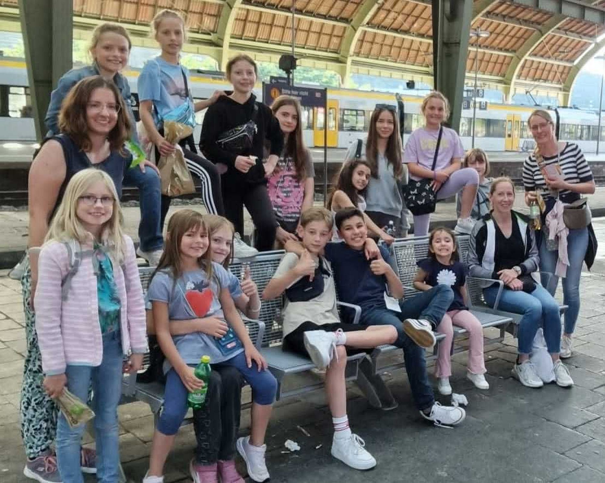 Turnabteilung des SV Menden bei den Finals in Düsseldorf