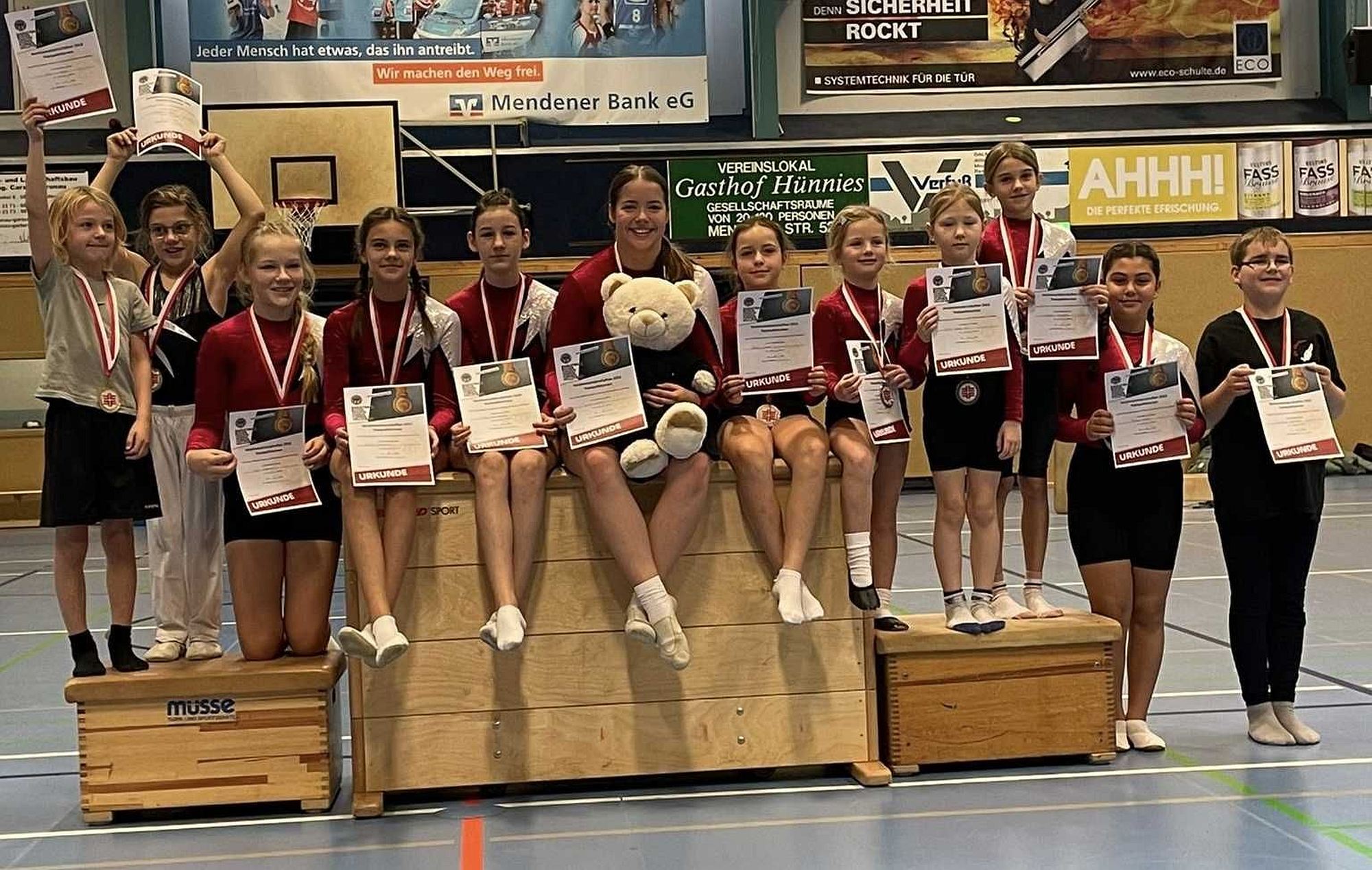 SVM Trampoliner ermitteln Vereinsmeister