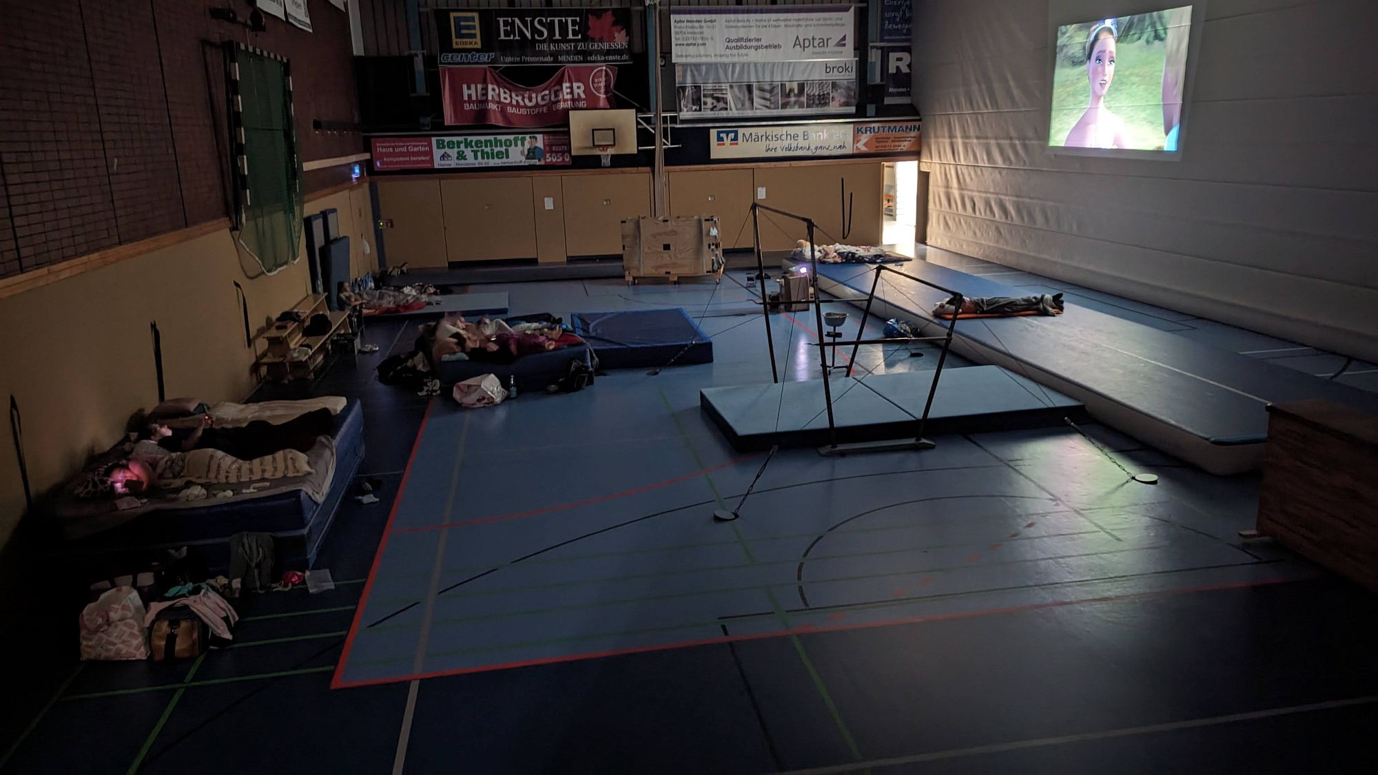 Trainingscamp Gerätturnen in der Walramhalle